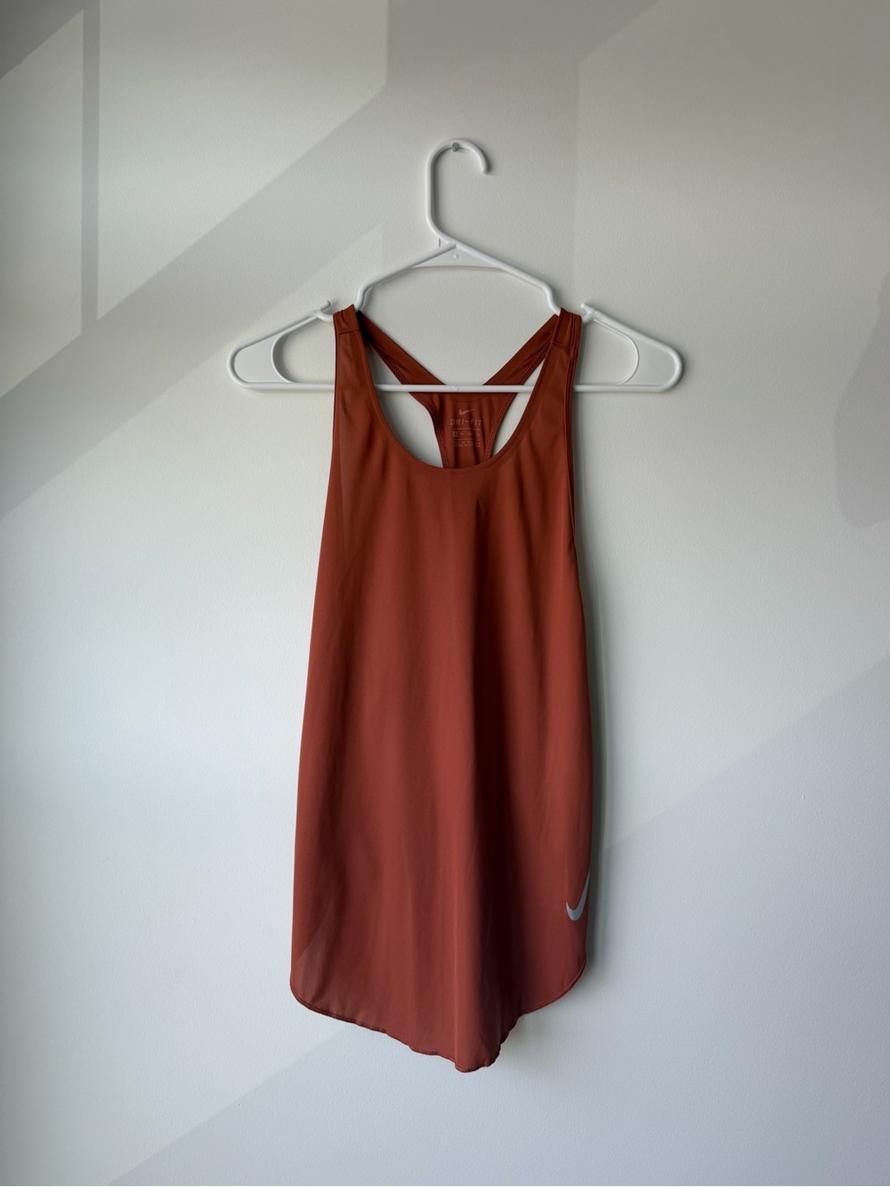 Nike Rust Orange Racerback Tank Top - Picture 7 of 7